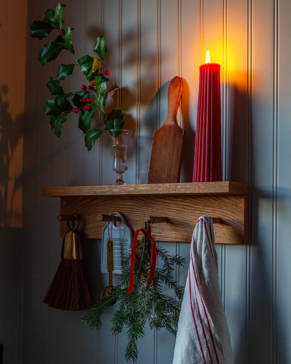 Greentree Home Candle, Petite Pillar Unscented Taper Handmade Beeswax Candles