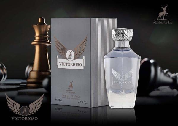 Maison Alhambra Victorioso Eau de Parfum Spray for Men, 100 ml