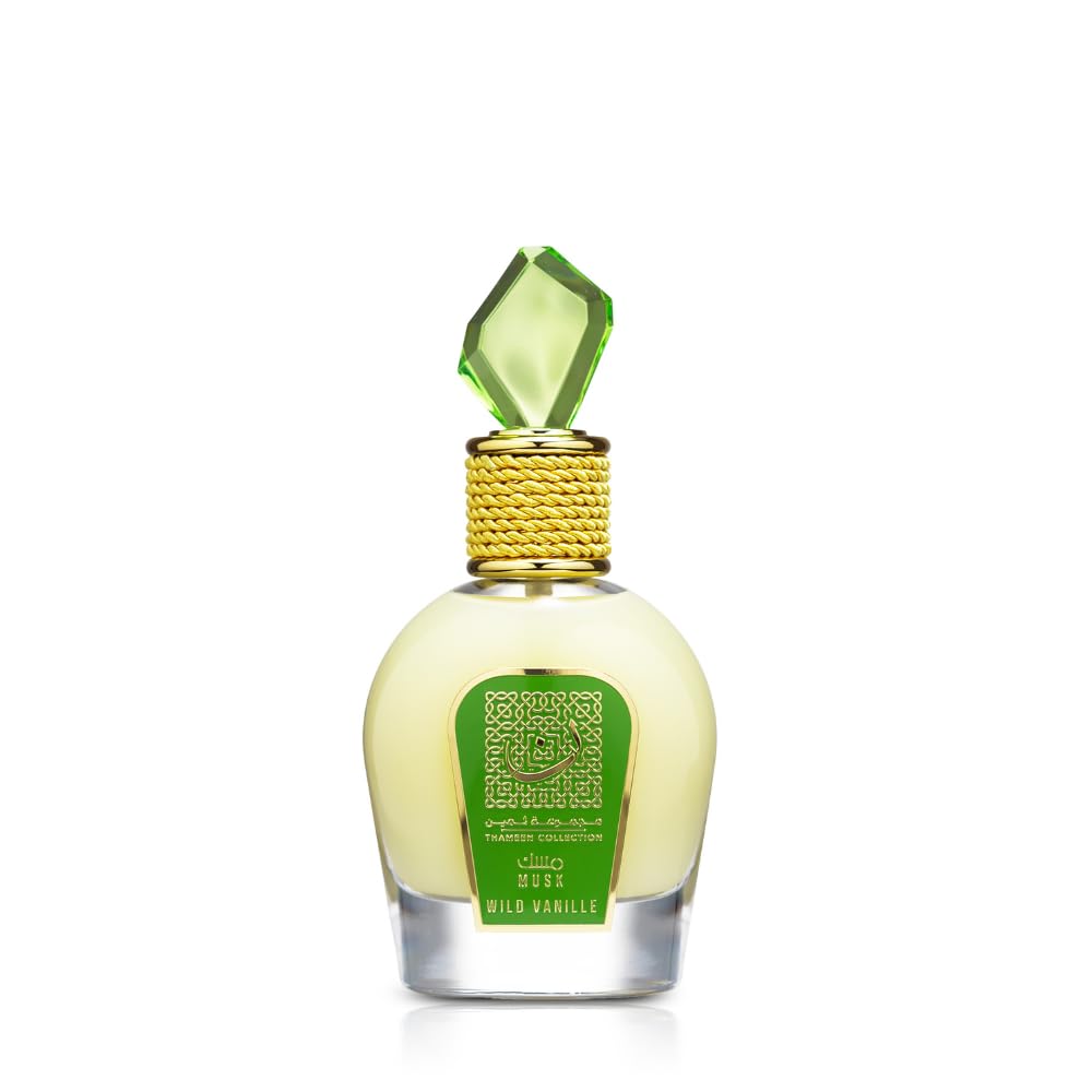 Lattafa Thameen Collection Musk Wild Vanille Eau de Parfum Spray Unisex Perfume, 100 ml