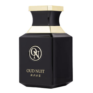 Lattafa Rave Oud Nuit Eau de Parfum Spray Unisex Perfume, 100 ml