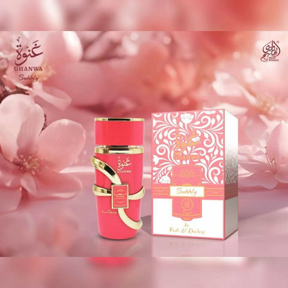 Wadi Al Khaleej Ghanwa Bubbly Eau De Parfum for Women, 100 ml