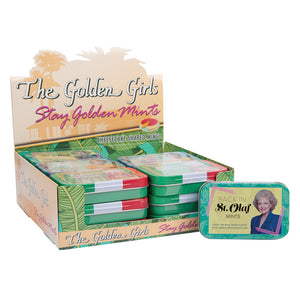 Golden Girls Stay Golden Mints, 1.5 Ounce Tin - 18 Count Display Box