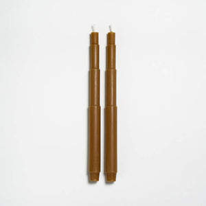Greentree Home Candle, 12" Tele Unscented Taper Handmade Beeswax Candles