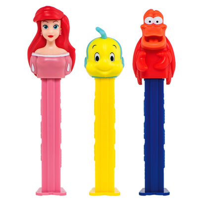 PEZ Disney Princess Little Mermaid Collectable Candy Dispenser Blister Pack, 0.87 Ounce