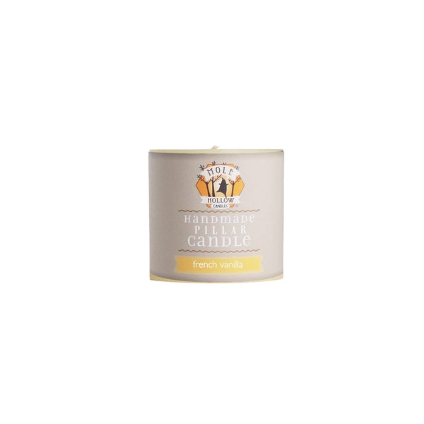 Scented Pillar Candles, French Vanilla