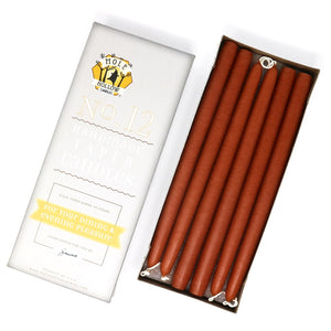 Mole Hollow Candles, 12" Unscented Taper Candle, Set of 12 - Choose from 39 Colors!