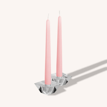 Light Pink Taper Candles - 10 Inch - 12 Pack