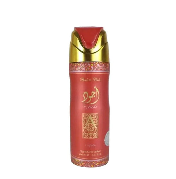 Lattafa Ajwad Pink To Pink Unisex Perfumed Body Spray, 200 ml/6.67 fl.oz.
