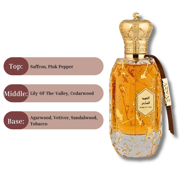 Armaf Eter Magical Oud Eau De Parfum Unisex Perfume, 100 ml