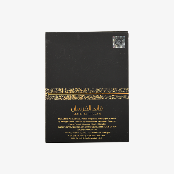 Lattafa Qaed Al Fursan Eau de Parfum Spray Unisex Perfume, 90 ml