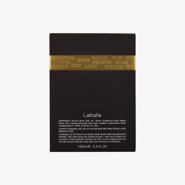 Lattafa Ramz Gold Eau de Parfum Spray Unisex Perfume, 100 ml