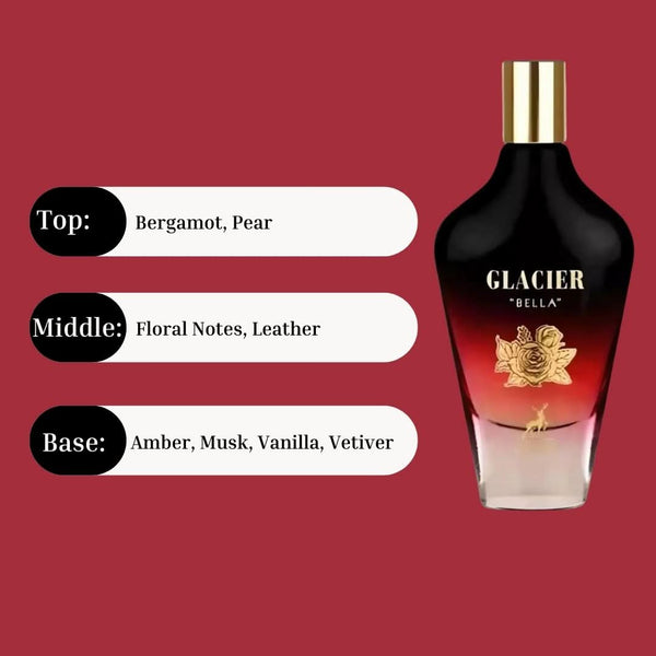 Maison Alhambra Glacier Bella Eau de Parfum Spray for Women, 100 ml