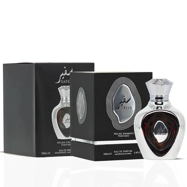 Lattafa Emarati Safeer Niche Eau de Parfum Spray Unisex Perfume, 100 ml