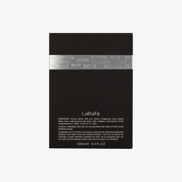 Lattafa Ramz Silver Eau de Parfum Spray Unisex Perfume, 100 ml