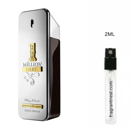 Paco Rabanne 1 Million Lucky Eau De Toilette Travel Spray | Sample