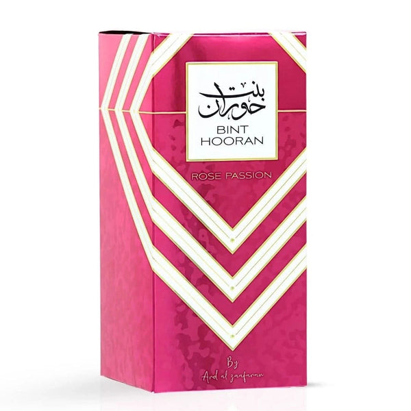 Ard Al Zaafaran Bint Hooran Rose Passion Eau de Parfum Spray for Women, 100 ml