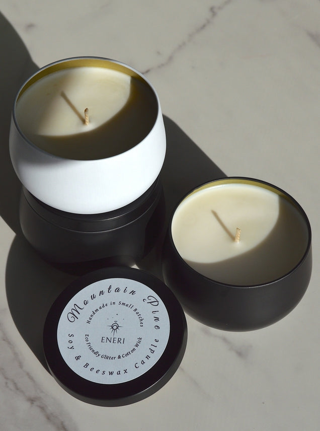 ENERI 7 oz Scented Candle, Mountain Pine