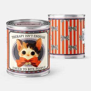 Therapy Isn't Enough I Need To Bite People Soy Candle