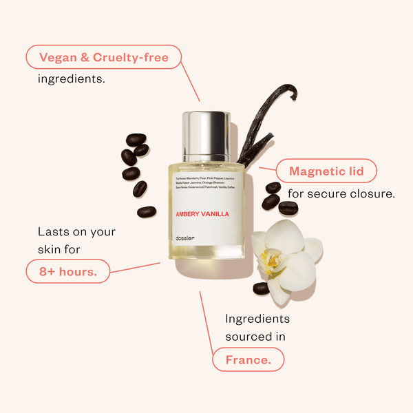 Dossier Ambery Vanilla Eau de Parfum for Women, 50ml / 1.7 oz