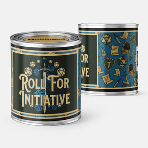 Roll For Initative D&D Rpg Themed Soy Candle