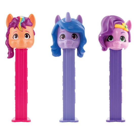 My Little Pony: A New Generation PEZ Collection Candy Dispenser, Plus 3 Fruit Flavored Candy Refills, 0.87 Ounce Blister Pack