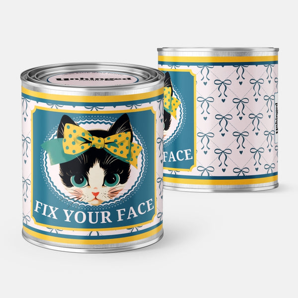 Fix Your Face Cat Soy Candle