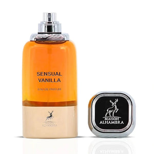 Maison Alhambra Sensual Vanilla Eau de Parfum Spray Unisex Perfume, 80 ml