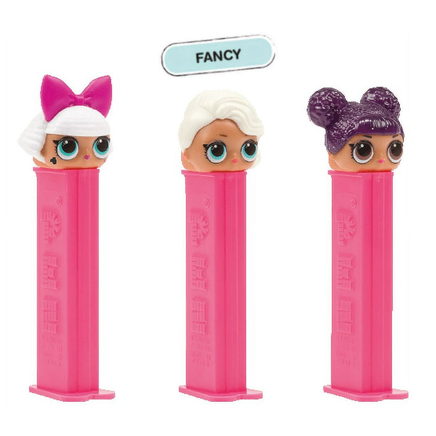 PEZ LOL! Surprise Mystery Candy Dispenser - 12 Count Display Pack