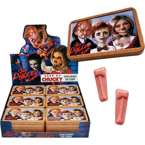 Chucky All Dolled Up Candy Tin, 1.3 Ounce Tin - 18 Count Display Box