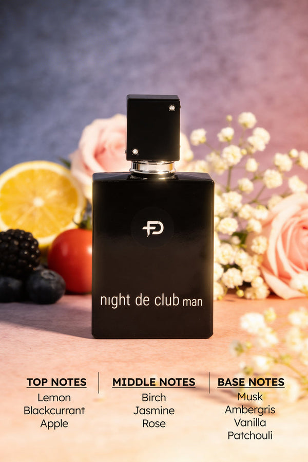 Fragrance Deluxe Night De Club Eau De Parfum for Men, 100 ml