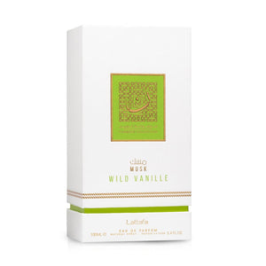 Lattafa Thameen Collection Musk Wild Vanille Eau de Parfum Spray Unisex Perfume, 100 ml