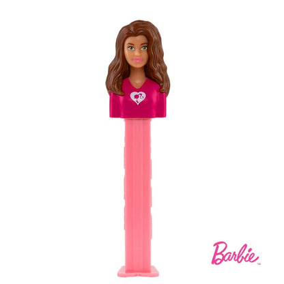 PEZ Barbie Collectable Candy Dispenser, Plus 3 Fruit Flavored Candy Refills, 0.87 Ounce Blister Pack