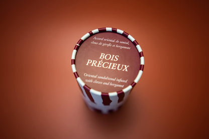 Rigaud Scented Candle, Handmade in France, Bois Précieux