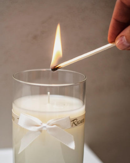 Rigaud Scented Candle, Handmade in France, Gardénia
