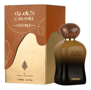 Ard Al Zaafaran Caramel Oud Eau de Parfum Spray Unisex Perfume, 100 ml