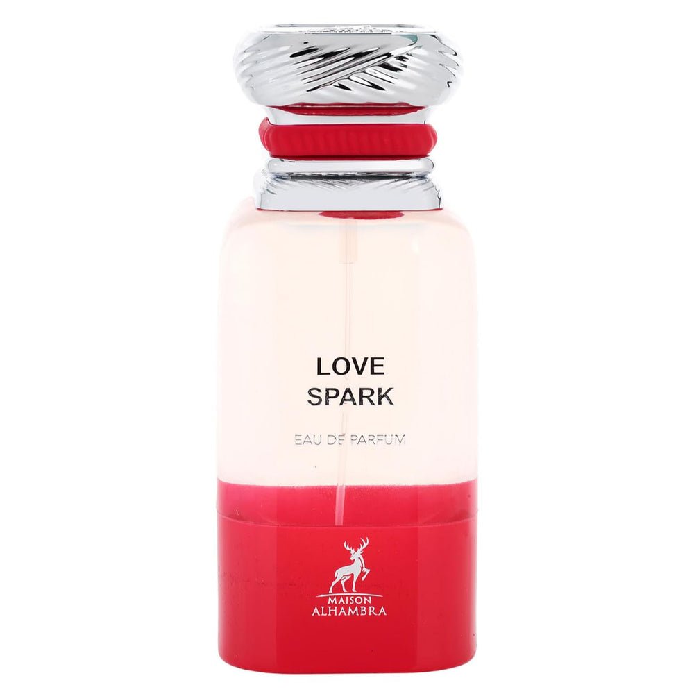 Maison Alhambra Love Spark Eau de Parfum Spray Unisex Perfume, 80 ml