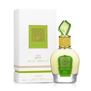 Lattafa Thameen Collection Musk Wild Vanille Eau de Parfum Spray Unisex Perfume, 100 ml