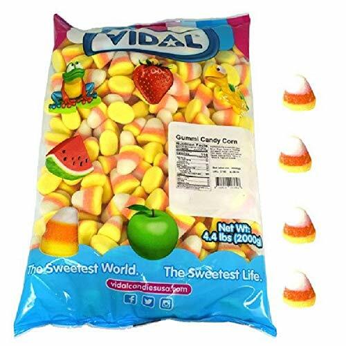 Vidal Halloween Gummi Candy Corn 4.4 LB Bulk Bag