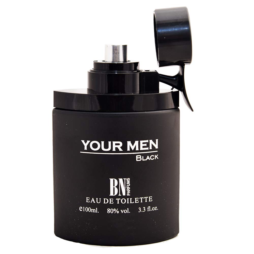 BN Your Men Black, Eau de Toilette, Perfume for Men, 100 ml