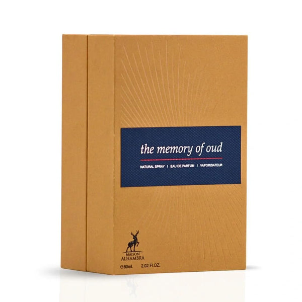 Maison Alhambra The Memory of Oud Eau de Parfum Spray Unisex Perfume, 60 ml