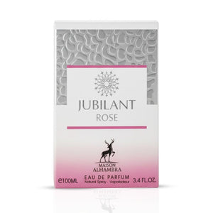 Maison Alhambra Jubilant Rose Eau de Parfum Spray for Women, 100 ml