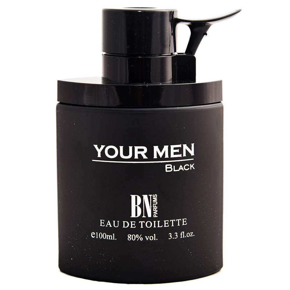 BN Your Men Black, Eau de Toilette, Perfume for Men, 100 ml