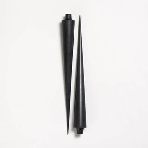 Greentree Home Candle, 14" Cone Unscented Taper Handmade Beeswax Candles
