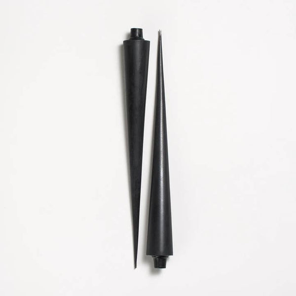 Greentree Home Candle, 14" Cone Unscented Taper Handmade Beeswax Candles