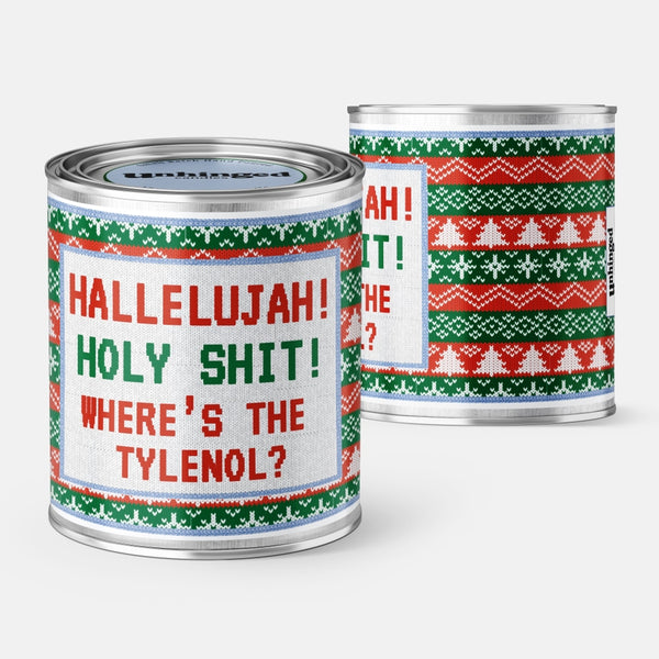 Hallelujah! Holy Shit! Where's the Tylenol Soy Candle