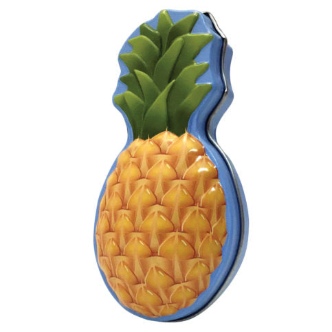 Aloha Pineapple Candies, 0.7 Ounce Candy Tin - 18 Count Display Box