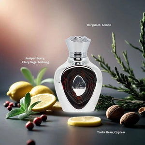 Lattafa Emarati Safeer Niche Eau de Parfum Spray Unisex Perfume, 100 ml