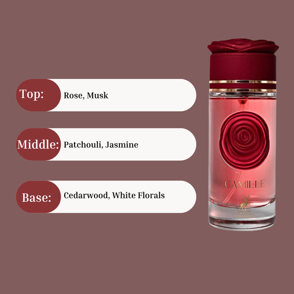 Maison Alhambra Camille Eau de Parfum Spray for Women, 100 ml