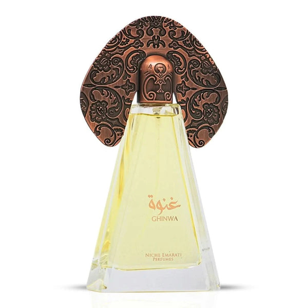 Lattafa Niche Emarati Ghinwa Eau de Parfum Spray Unisex Perfume, 100 ml