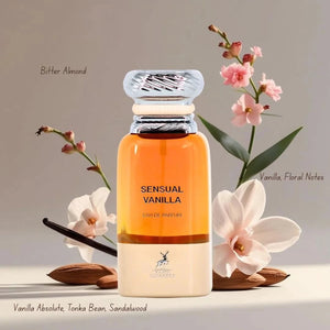 Maison Alhambra Sensual Vanilla Eau de Parfum Spray Unisex Perfume, 80 ml